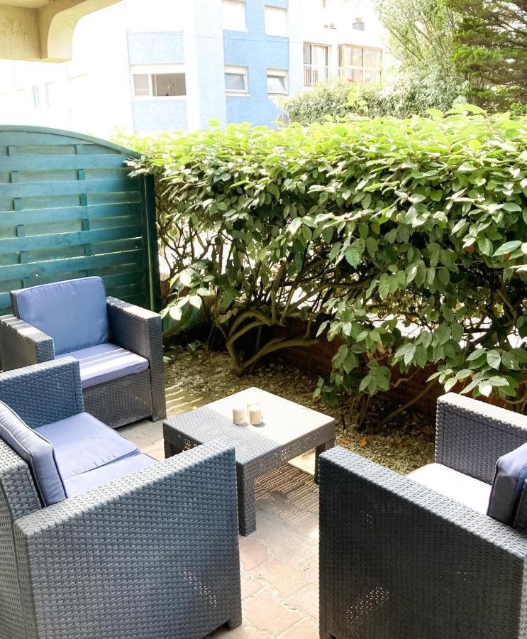 Studio Le Corail Avec Terrasse Apartment Le Touquet Luaran gambar